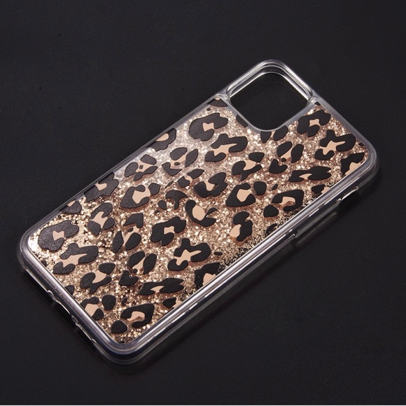 Leopard Glitter Case for iPhone 13 Pro Max - Picture 5 of 6